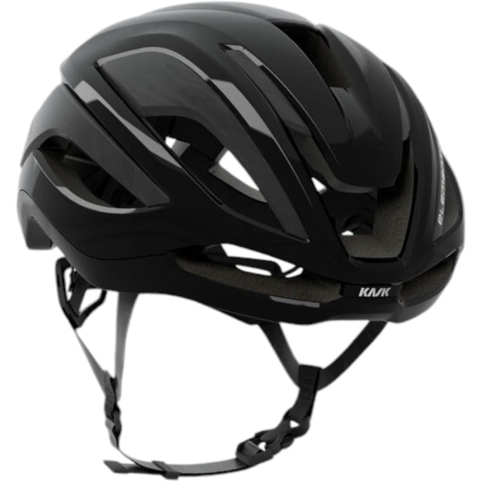Велошолом Kask Elemento чорний, розмір M (52-58 см)