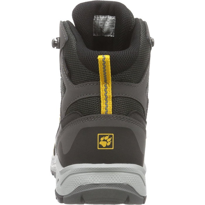 Черевики трекінгові Jack Wolfskin Crosswind Texapore (32 EU), жовті