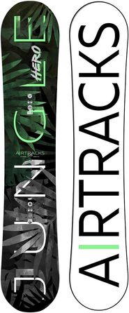 Сноуборд Airtracks Jungle Hero Wide Rocker 152/155/159 см – чоловічий, універсальний, для фрірайду