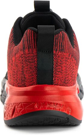 Кросівки Hitmars для чоловіків та жінок: спортивні, для бігу, повсякденні, легкі, дихаючі, чорні, розміри EU 36-47 (J33 Red, 41 EU)