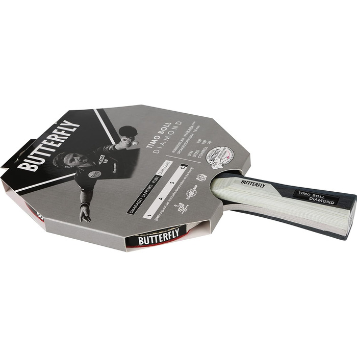 Настільна ракетка Butterfly 85034 Timo Boll Diamond, стандартна