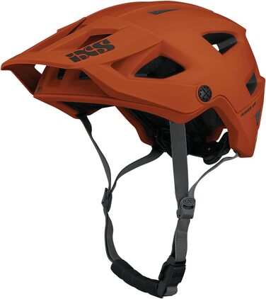 Велосипедний шолом IXS Trigger AM MIPS, помаранчево-коричневий, захисний, для MTB
