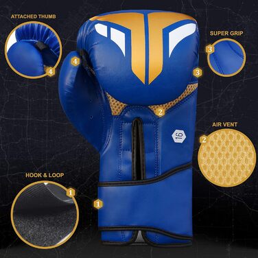 Mytra Fusion Боксерські рукавички 10oz, 12oz, 14oz, 16oz для тренувань, спарингів, MMA, муай-тай, кікбоксингу, чоловічі та жіночі