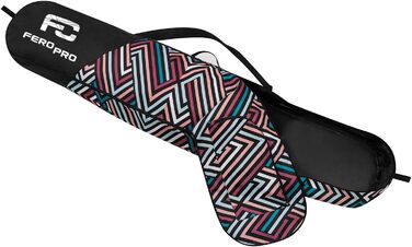 Чохол для сноуборду Zig Zag Pastel: містка сумка з водонепроникного поліестеру, 170 см, з регульованими ременями