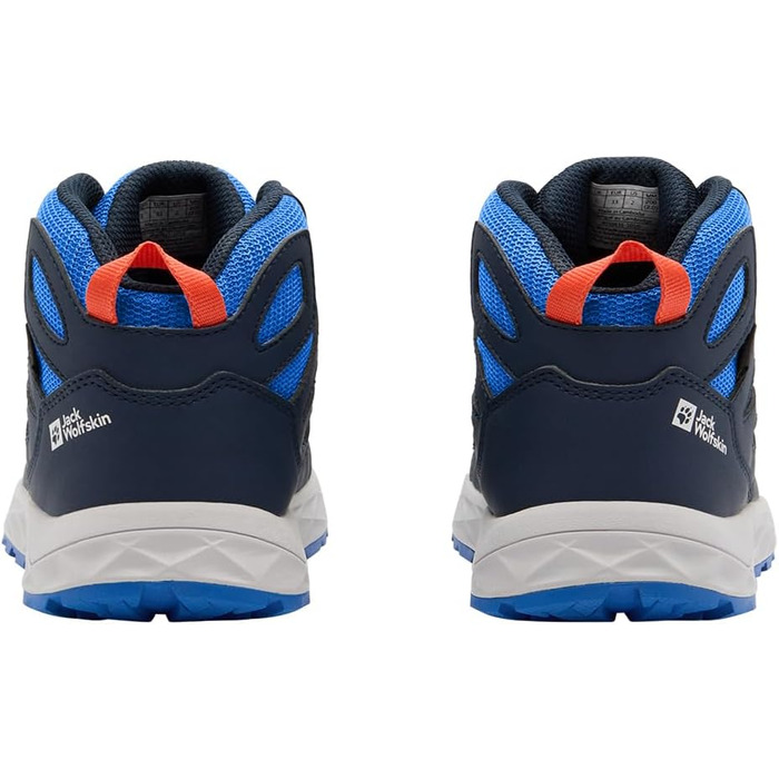 Черевики трекінгові Jack Wolfskin Woodland 2 Texapore Mid K, дитячі, 31 EU, синій