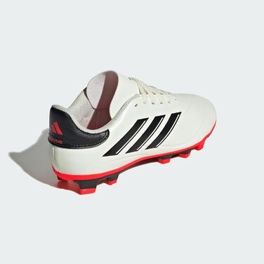 Дитячі футбольні бутси Adidas Copa Pure 2.4 для унісекс, 24 EU, кольори: Ivory, Core Black, Solar Red
