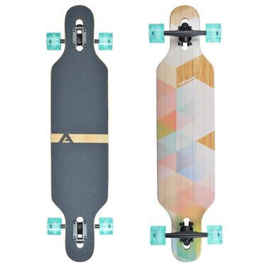 Longboard Apollo Nauro: Комплект для фрірайду, круїзингу та скейтбордингу з високошвидкісними підшипниками ABEC
