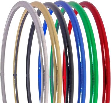 Обруч для фітнесу Zirkus Hula Hoop металевий, золото, 70 см