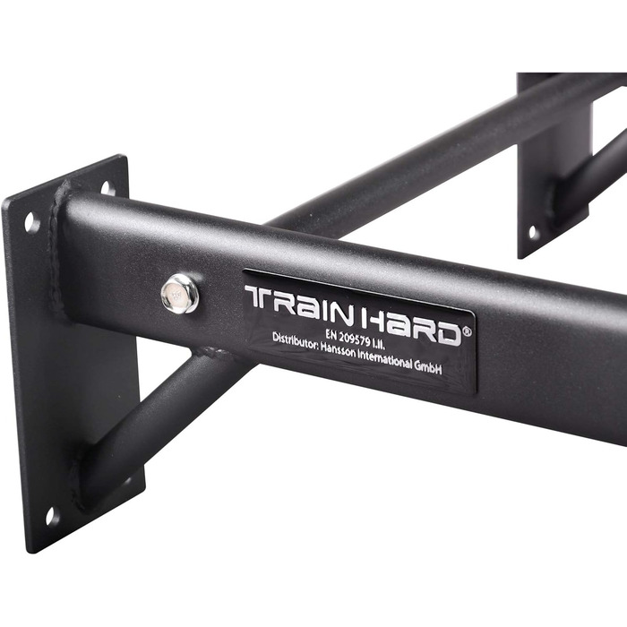 Турнік TrainHard для стіни, до 350 кг, 3 кільця для боксерського мішка та тренажера, важкі дюбелі і кріплення