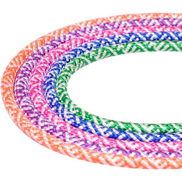 Стрибкова скакалка Sunshine Smile Springseil: для боксу, спорту, дітей, з лічильником (червоний, жовтий)