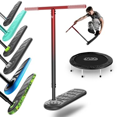 Трюковий самокат Indo Trick Scooter для підлітків, дітей та дорослих - для вулиці та приміщення (Fusion Tornado +12 років)