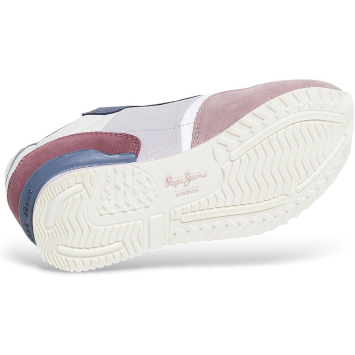 Шкіряні багатоколірні кросівки Pepe Jeans London Print, розмір 38 EU