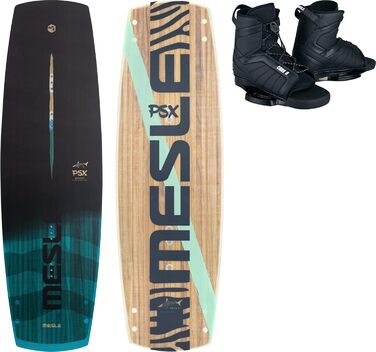 Вейкборд комплект Mesle Wakeboard Paket II PSX з кріпленням Core, Pro Flex дошка для обстаклів, для канатної дороги