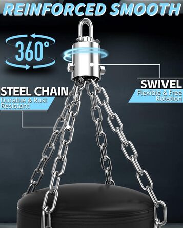 Боксерський мішок ASBRAVO для дорослих, 4 фути, PU, 12oz, комплект з рукавичками для MMA, муай-тай, кікбоксингу, тренувань вдома, бойових мистецтв (порожній), чорний