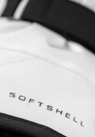 Жіночі гірськолижні рукавички Reusch — теплі та м'які, з підтримкою сенсорного екрана, біло-чорні, розмір 7