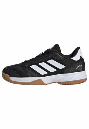 Дитячі кросівки для залу adidas Ligra 8 Indoor, Core Black/Cloud White, розмір 36 EU