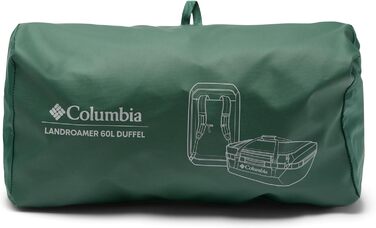Спортивна сумка Columbia Landroamer 60L унісекс, Rain Forest/Black