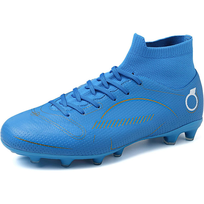 Футбольні черевики для чоловіків Madame Großer Junge, білі, Tf (41 EU, Синій Ag)