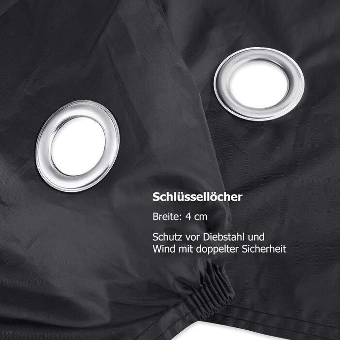 Водонепроникний чохол для велосипеда 210T Nylon, міцний захист від негоди, 200 x 80 x 110 cm, з отвором від крадіжки, сумка, захист для скутера та електровелосипедів