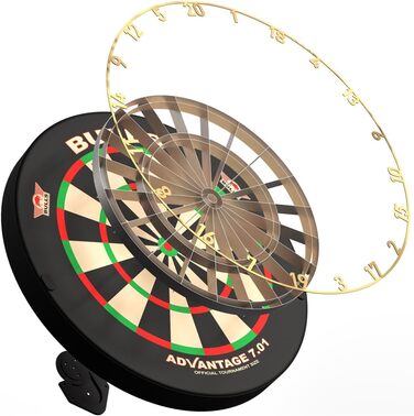Дартс Bull's Advantage 701 професійний, преміум африканський сизаль, офіційний турнірний розмір, ультратонкі дроти, довговічний, легкий монтаж