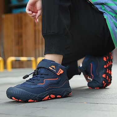 Дитячі черевики для хадування Kinder Barfußschuhe K005 темно-синього кольору, 27 EU