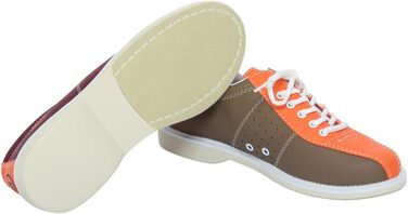 Веакам Боулінг-шоу для чоловіків та жінок, фітнес-тренажери, модні зручні кросівки для правшів та лівшів, початківців, 34 EU, помаранчевий