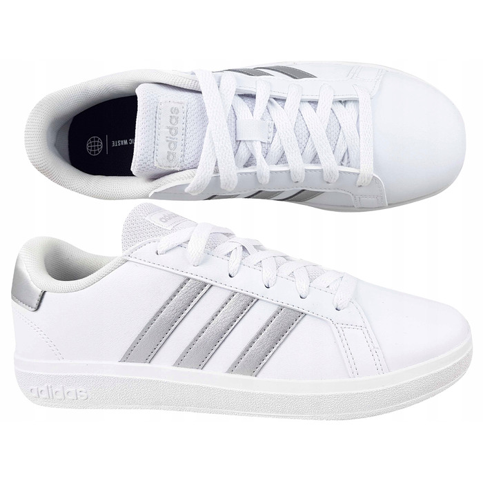 Жіночі кросівки adidas Grand Court 2.0 білі GW6506, розмір 38 2/3