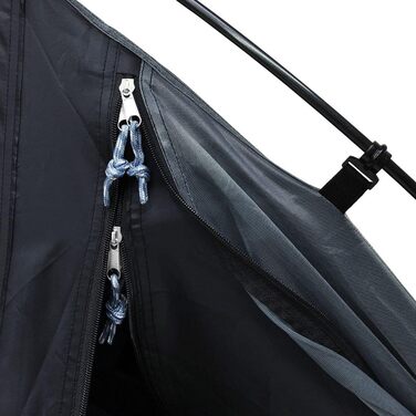 Намет туристичний yourGEAR Zelt ORA для 2 осіб, односкладовий, UV 50+, захист від комах, водонепроникний (5000 мм), блакитний/сірий