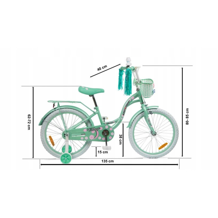 Дитячий велосипед Mexller Village 20, колеса 20