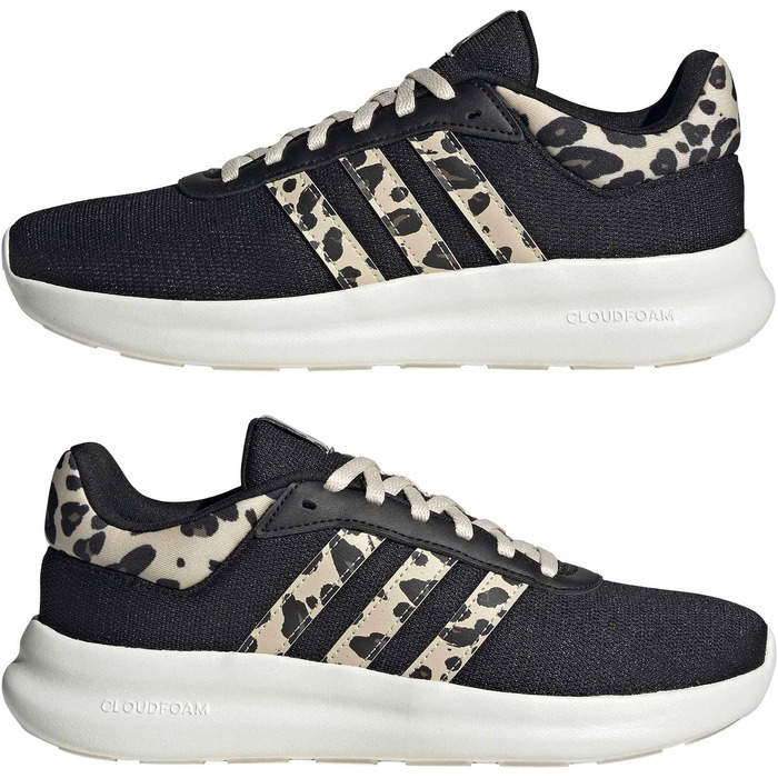 Жіночі кросівки Adidas Lite Racer 4.0 (Core Black Crystal Linen Silver Met), розмір 36 2/3 EU