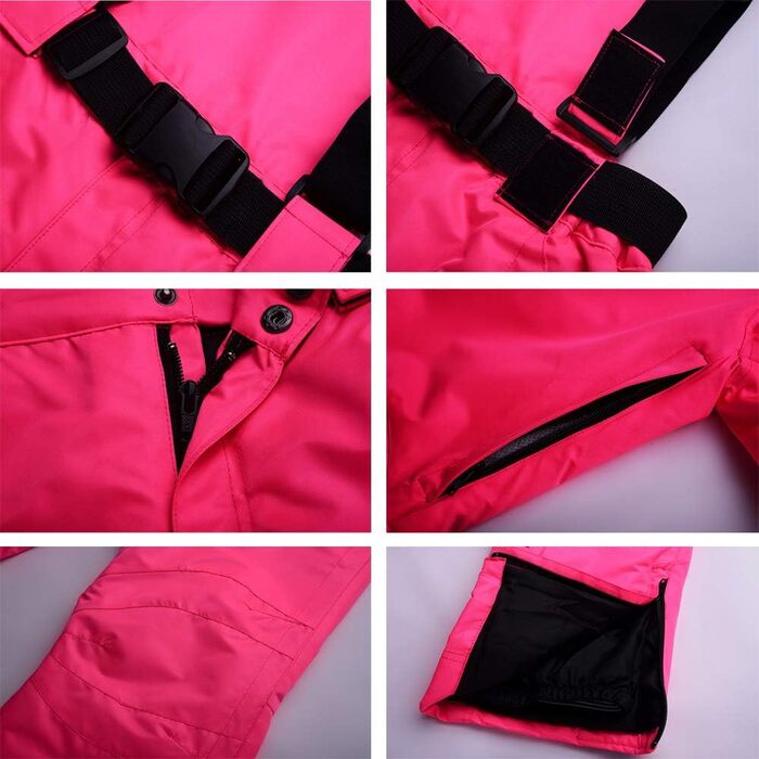 Куртка для чоловіків Kijacke, висока вітро- та водовідштовхувальна технологія, снігова куртка, колір: чорний (XL, Синій)