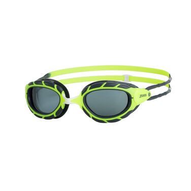 Окуляри для плавання Zoggs Predator Junior (6-14 років) Лайм/Сірий, З димчастим затемненням