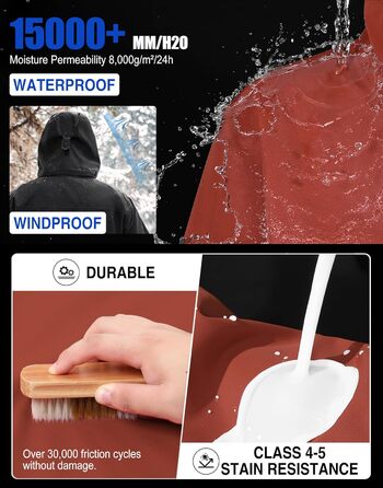 Жіноча зимова куртка Pioneer Camp 3 в 1 – гірськолижна куртка, сноуборд куртка, водонепроникна, дихаюча, з бавовняною підкладкою, Vermilion Red, XL