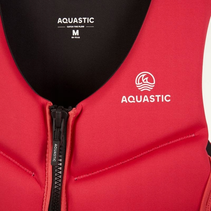 Рятувальний жилет AQUASTIC Omni 50N неопреновий, рожевий, розмір M для каяка та SUP