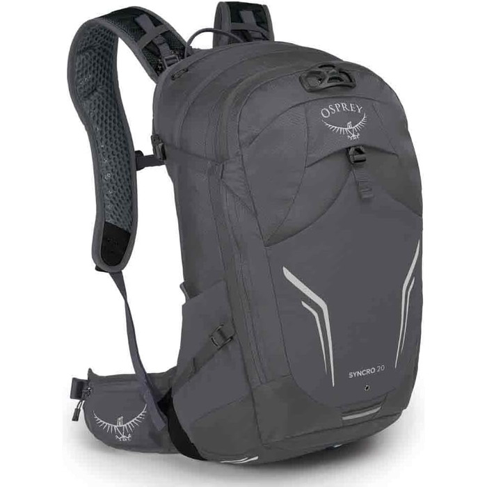 Рюкзак Osprey Syncro 20 Coal для туризму, велосипедний, 20 л, чорний