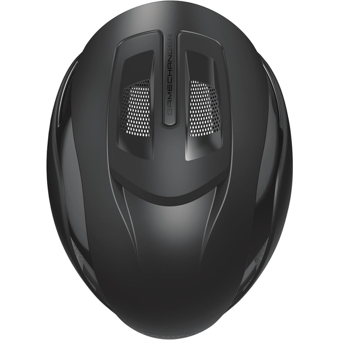 Велосипедний шолом ABUS GameChanger 2.0 для шосе, аеродинамічний, з поліпшеною вентиляцією, для чоловіків і жінок, розмір M, чорний