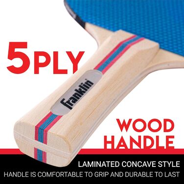 Набір для пінг-понгу Franklin Sports - 2/4 гравці. Комплект столу тенісу. Повний стартовий набір для пінг-понгу