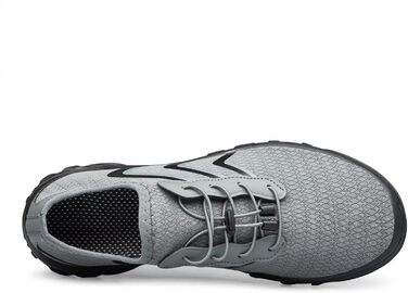 Чоловічі та жіночі аквашузи для плавання та відпочинку на пляжі. Швидковисихаючі, унісекс, розмір 45 EU, темно-сірий