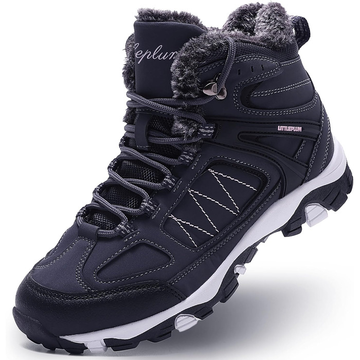 Зимові черевики ASHION для жінок: утеплені, водонепроникні, для ходьби та відпочинку на природі, розмір 36-42, колір: темно-синій