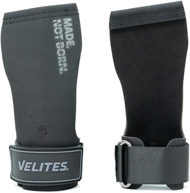 Ручки Velites All Terrain для турніка з напульсниками та чохлом, універсальний хват без магнезії для штанги й перекладини, аксесуари для кросфіту
