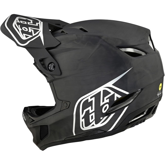 Шолом для даунхілу Troy Lee Designs D4 Carbon MIPS чорний, розмір L