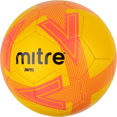М'яч футбольний Mitre Impel L30P Yellow/Tangerine/Black - для тренувань та гри