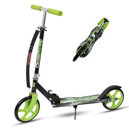 Дитячий трюковий самокат Habib Kickroller – складний, регульована висота, великі колеса, до 80 кг, для міста