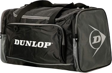 Спортивна сумка Dunlop з відділенням для взуття та вологих речей, велика дорожня та фітнес-сумка для чоловіків і жінок, 62x32x33 см