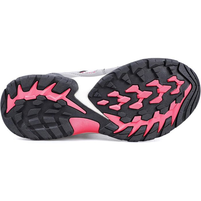 Жіночі водонепроникні трекінгові черевики Riehmot для піших прогулянок, сірі, рожеві, 36 EU