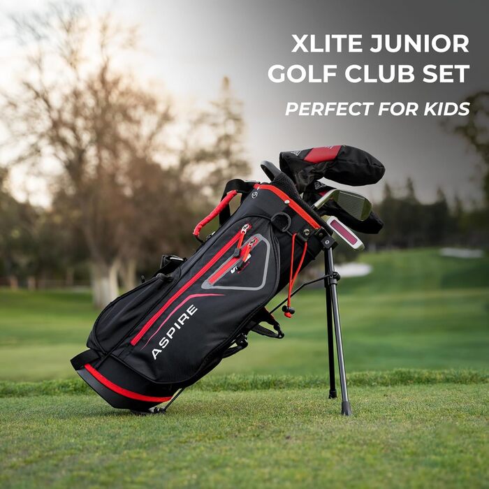 Набір дитячих гольф-ключок Xlite Super Performance Precise (для правшів, червоний, 3-5 років)