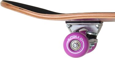 Скейтборд дитячий Apollo Kinder Skateboard 28 дюймів, ABEC 3, алюмінієві осі, для хлопчиків та дівчаток від 3 років
