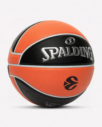 Баскетбольний м'яч Spalding 77100Z чорний/помаранчевий, розмір 7
