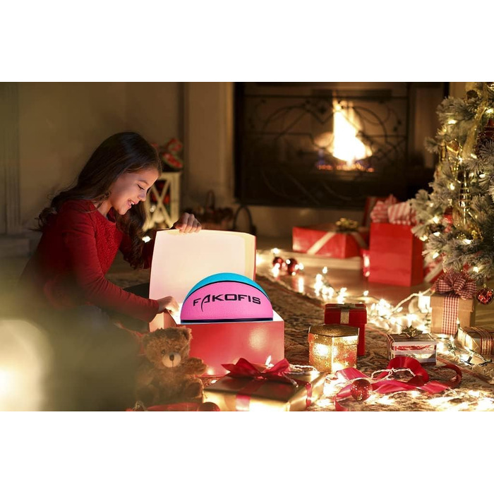 Баскетбольний м'яч FAKOFIS: розміри 3, 5, 7. Для гри в залі та на вулиці. Підходить для дітей, підлітків та дорослих. Тренування, арена, баскетбол