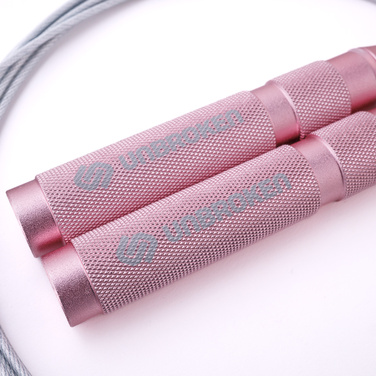 Професійна тренувальна скакалка Unbroken Speed Rope SR-PRO, Рожева, 3.2м